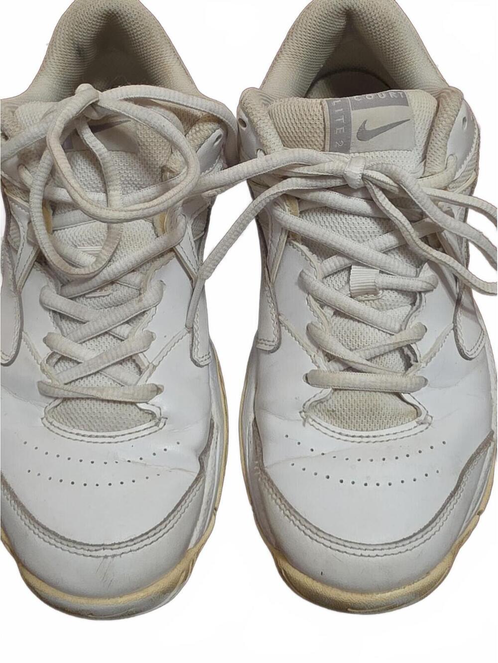 Nike Sneakers Women Size 7.5 White Court Lite 2 Tennis Leather
